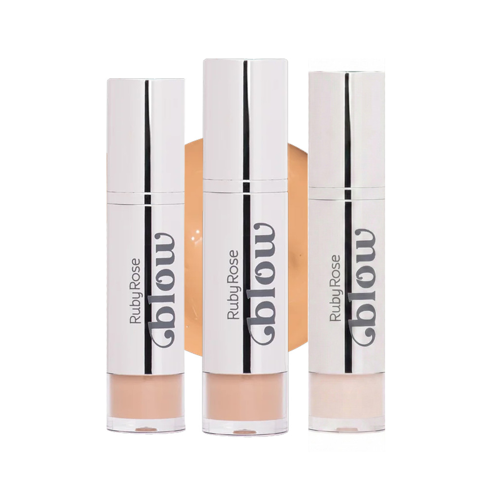 Corretivo Liquido Ruby Rose Linha Blow So Real HBM604 em Oferta na Shopee