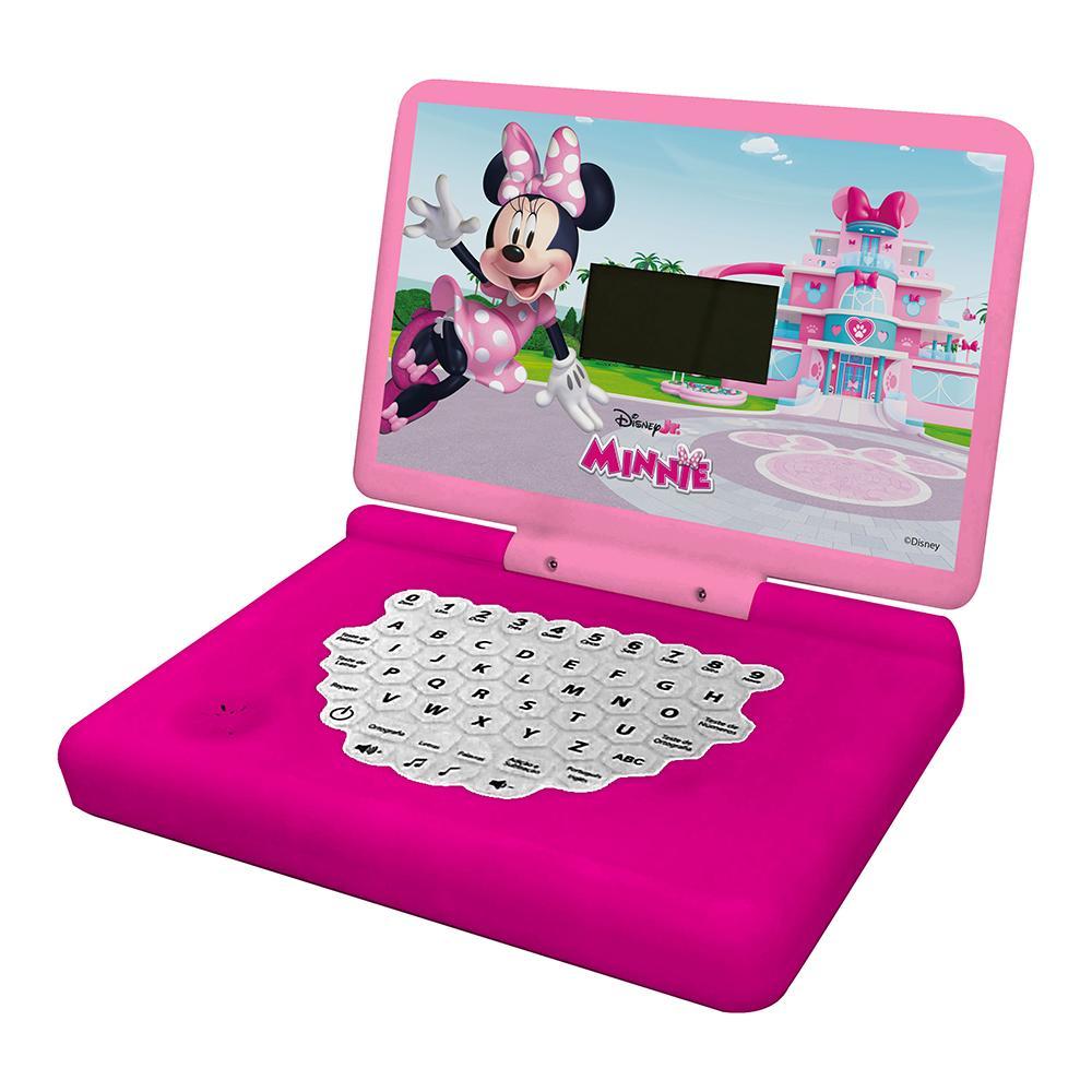 Laptop Minigame Notebook Infantil Bilíngue Minnie em Oferta na Shopee