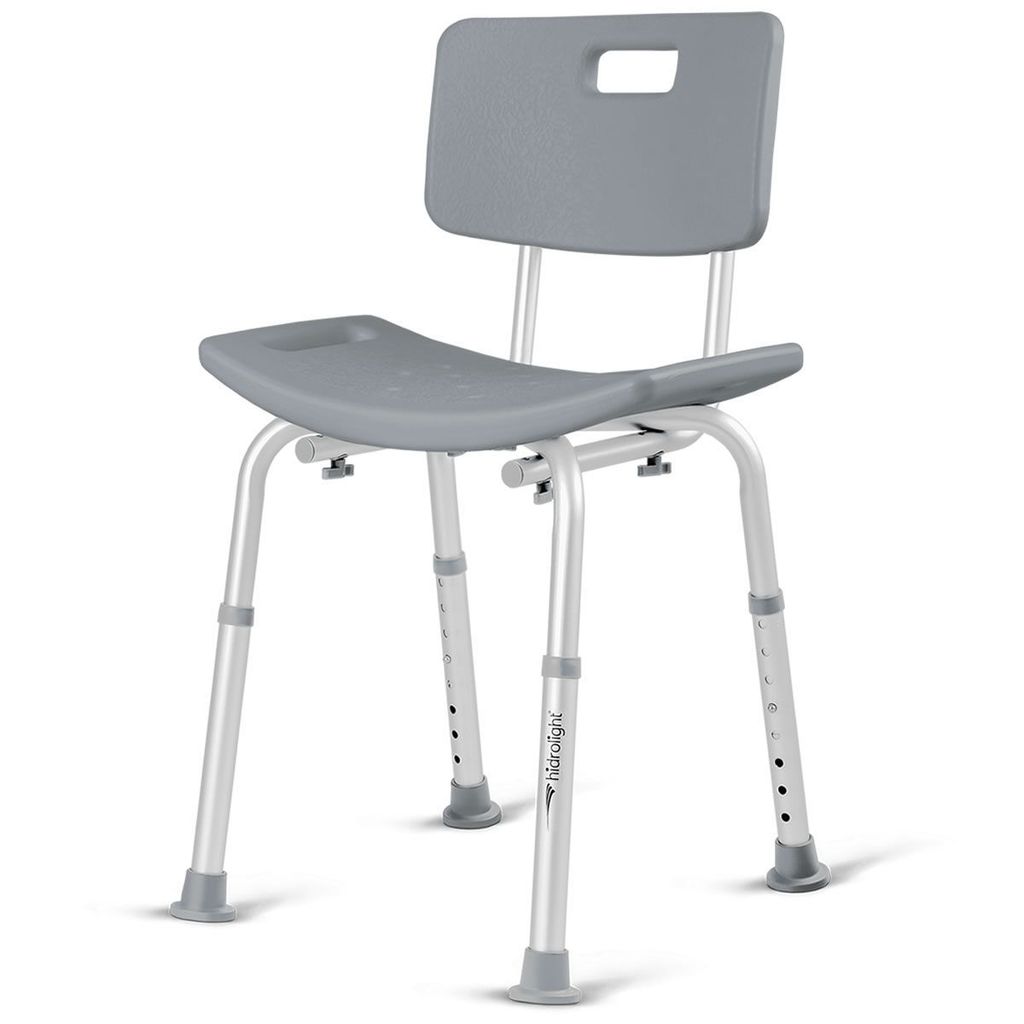 Banco Para Banho Com Encosto - Hidrolight