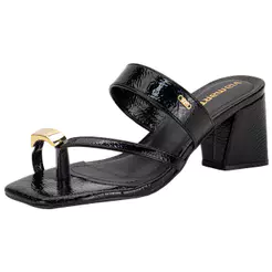 Tamanco Feminino Salto Grosso Via Marte 264006