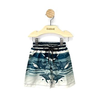 Bermuda Menino Tactel Tubarão - Angerô em Oferta na Shopee