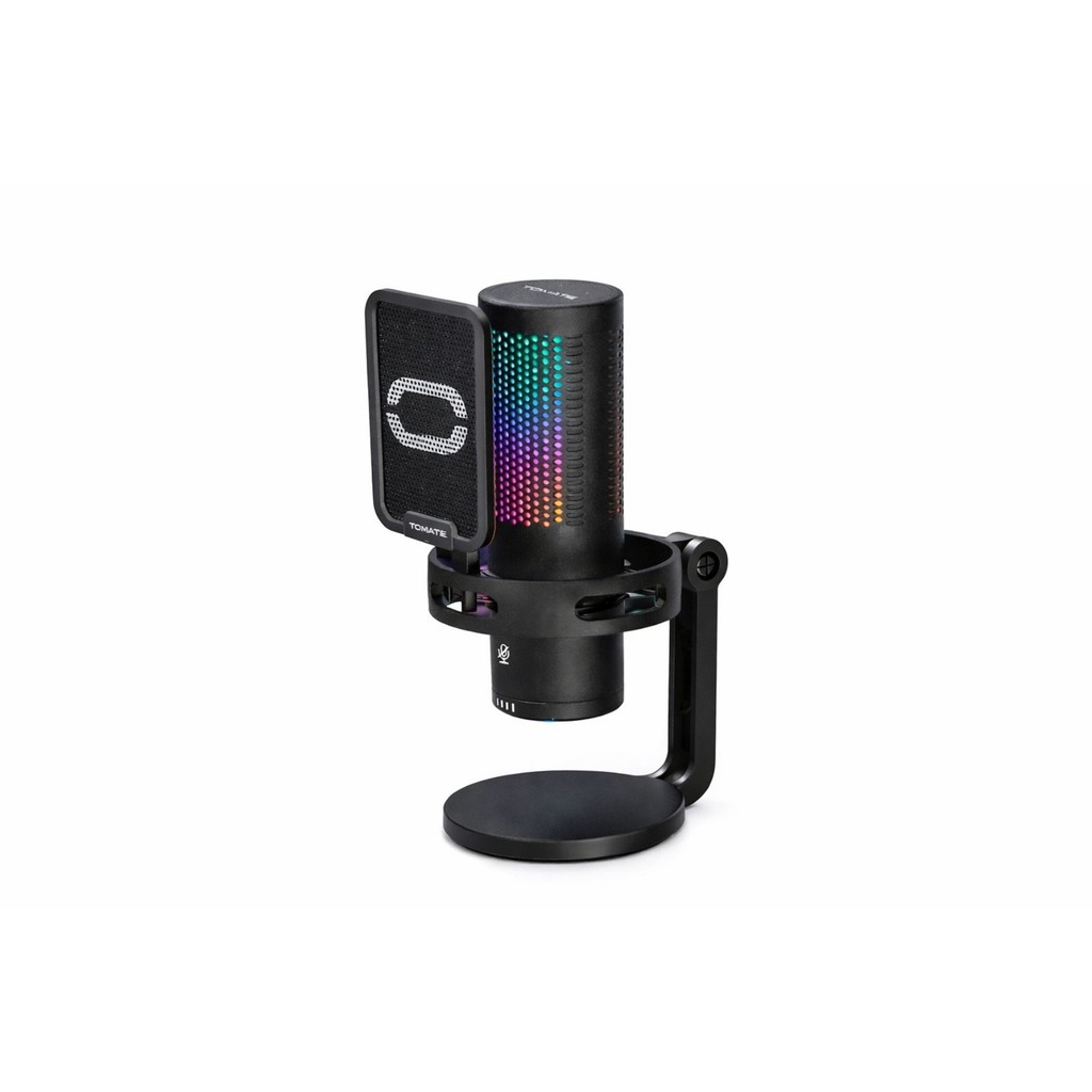 Microfone Gamer Condensador RGB Preto MT-1090R