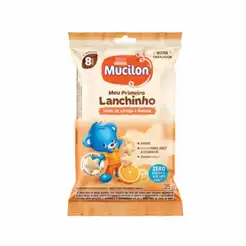 Snack Meu Primeiro Lanchinho Mucilon Laranja e Banana 35g