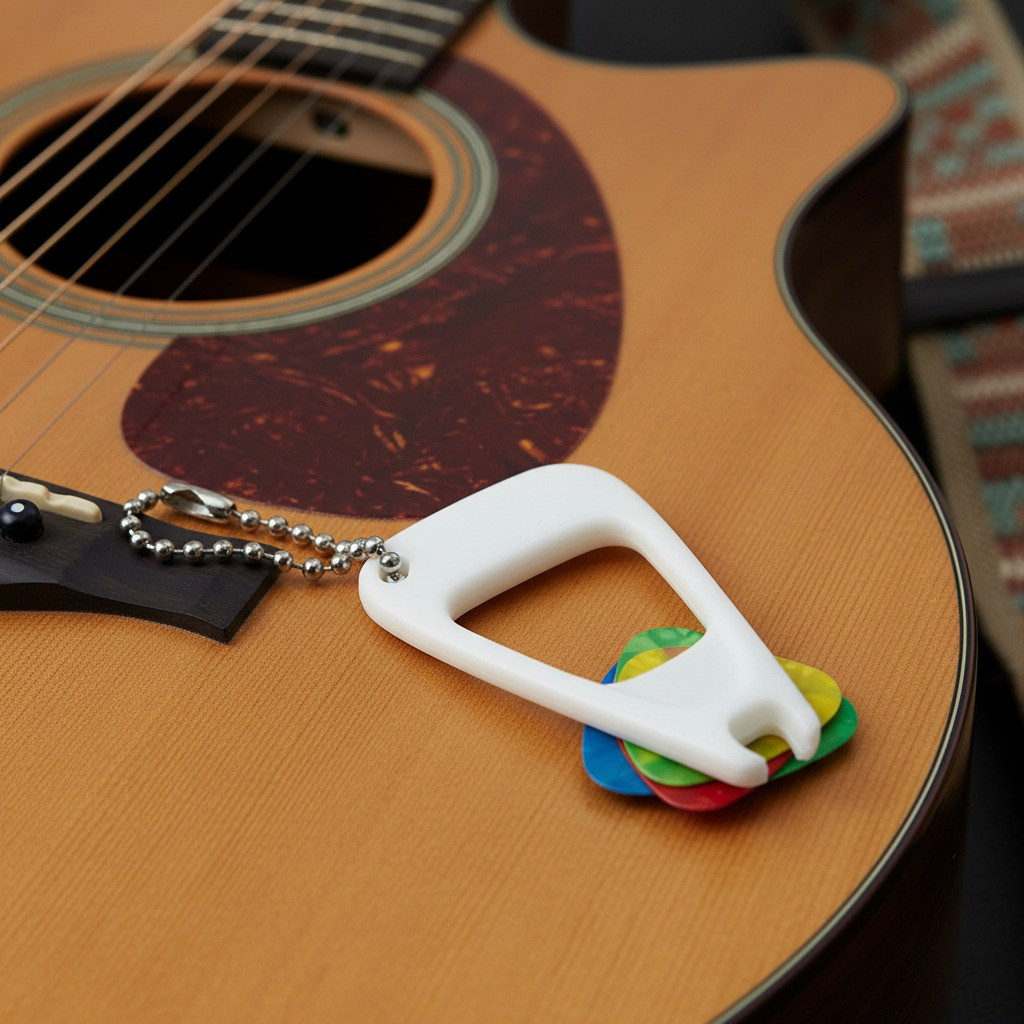 Chave Tira Pinos Dunlop 7016j Branco Para Violão 4204