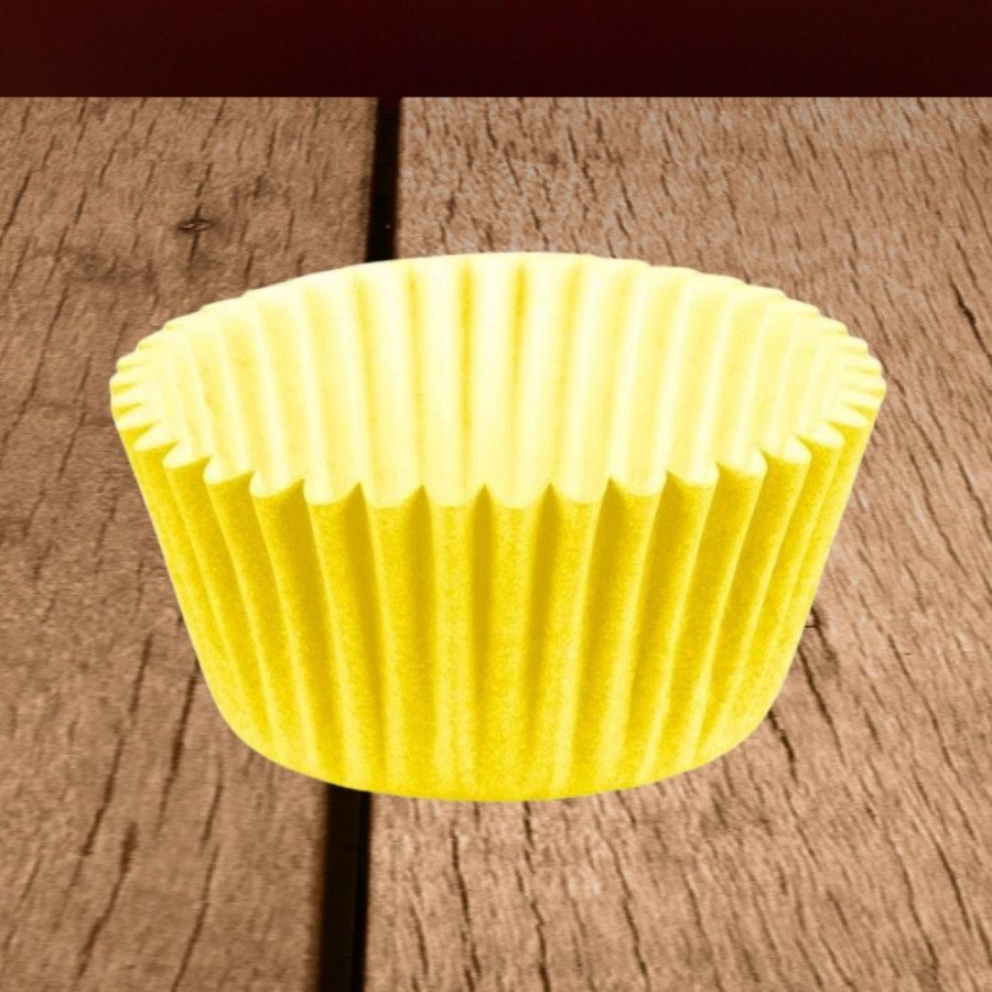 Forminha para Doces - Amarelo Candy - Número 05 - 100 unidades - Regina - Rizzo