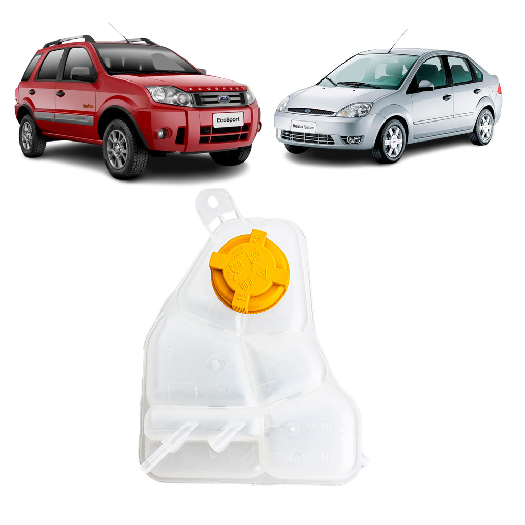 Reservatório De Expansão Gpr189 Fiesta 2003-2009 Ecosport 2003-2011 C/ 2 Saídas em Oferta na Shopee