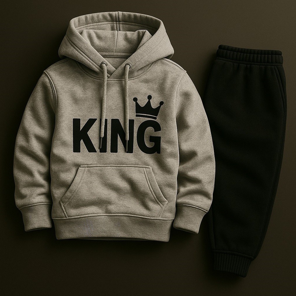 Conjunto nfantil Premium REI Moletom Flanelado em Algodão em Oferta na Shopee