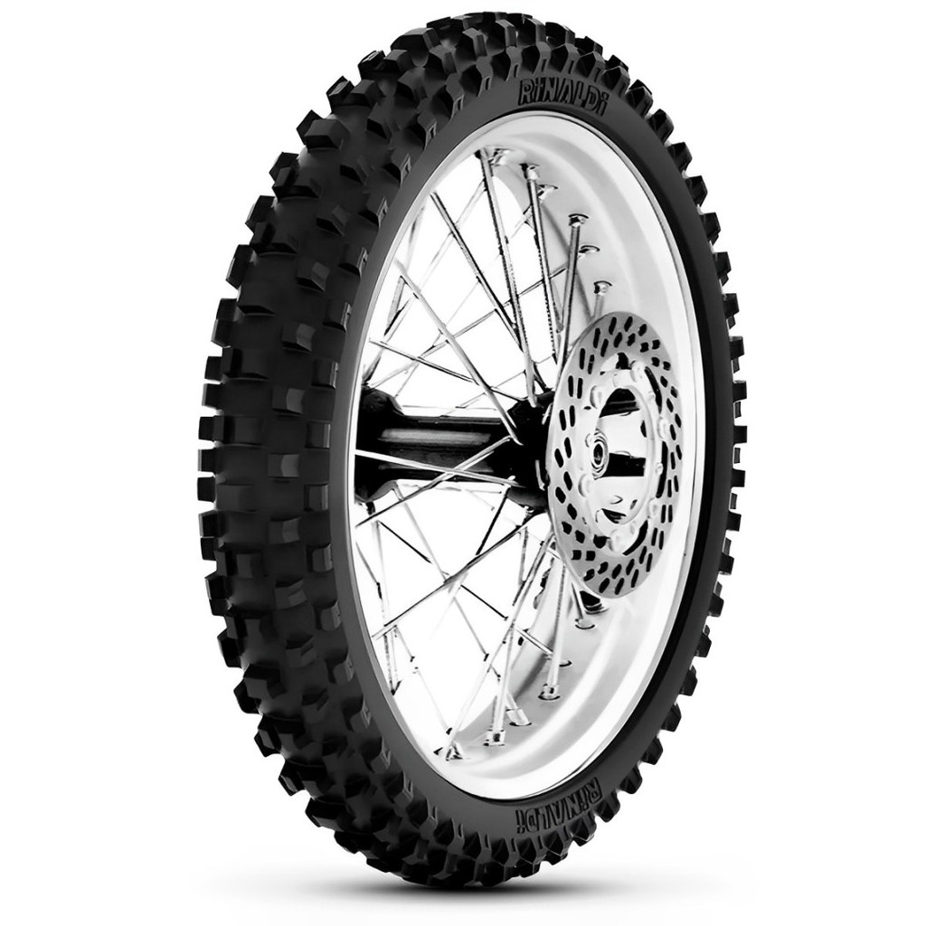 Pneu Rinaldi 90/90-19 SH31 Cross Dianteiro Bros XRE190 Crosser NK150 SHI175 Explorer Trilha Estrada