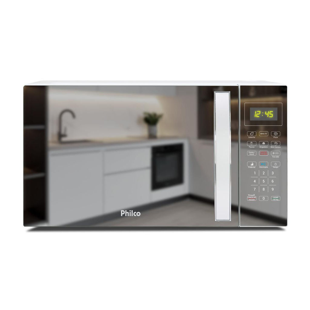 Micro-ondas Philco 33L Pintura Limpa Fácil PMO38E em Oferta na Shopee