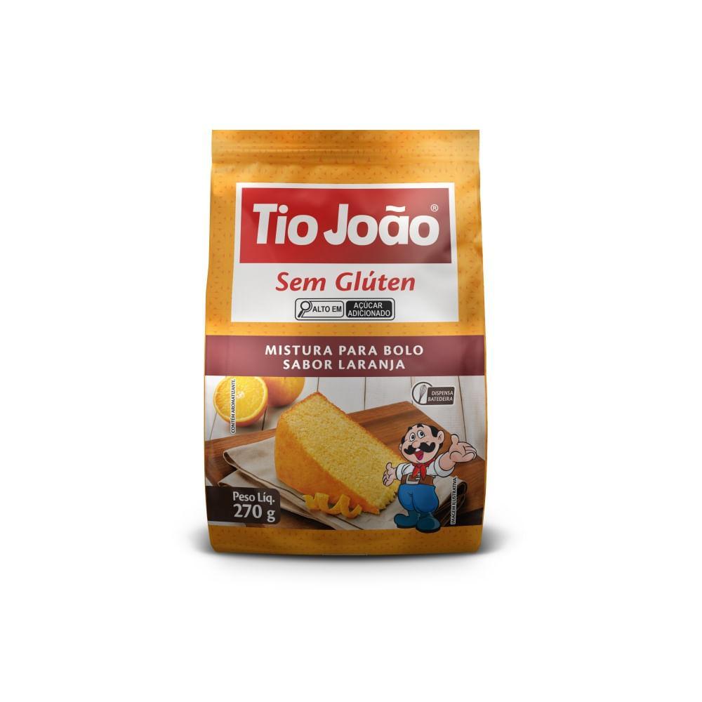 Bolo Sabor Laranja Tio João Mistura para bolo  270g em Oferta na Shopee