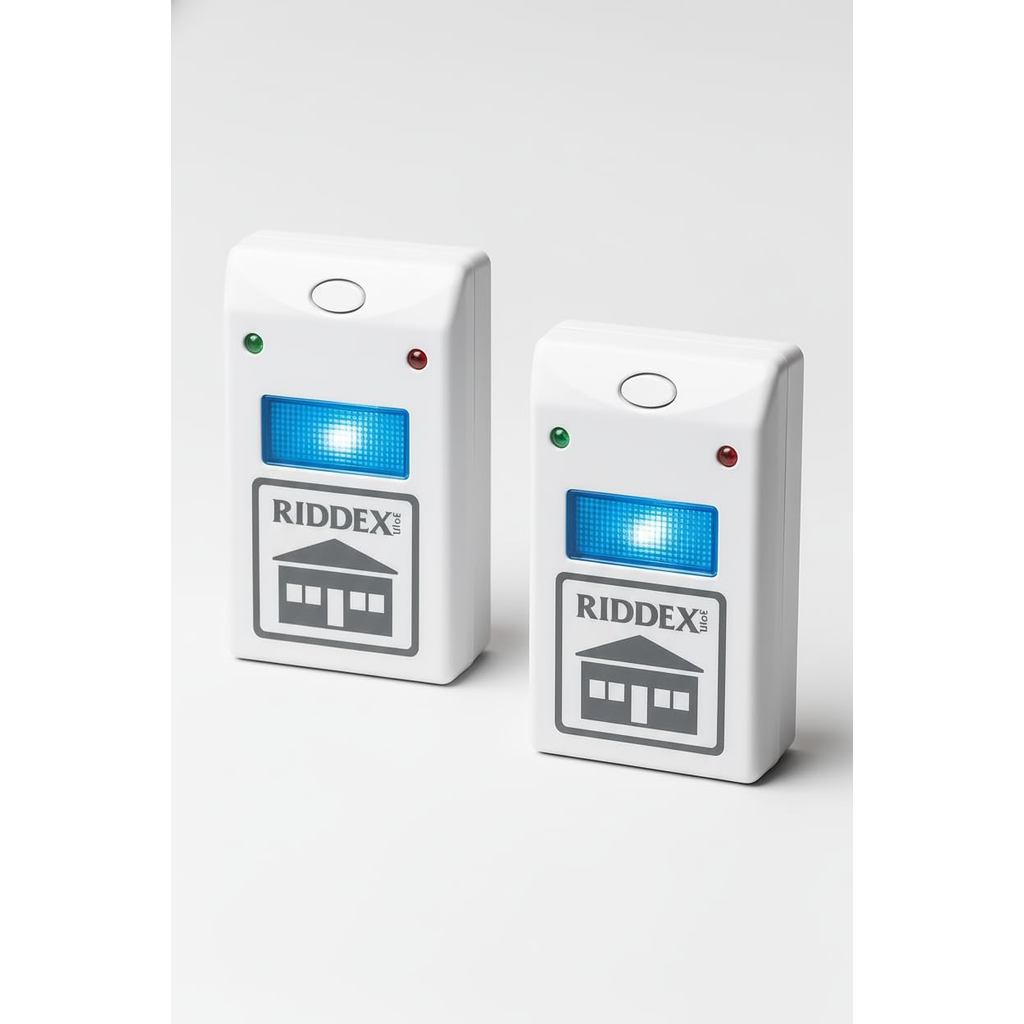 Kit 02 Repelente Eletrico Espanta Baratas Ratos Mosquito, Repelente Sonoro Ultrassônico, Inseticida Automatico de Tomada