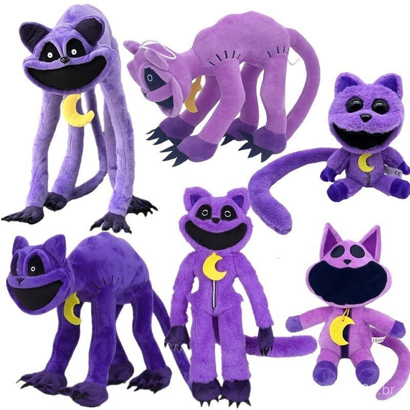 Smiling Critters Pelúcia,Catnap Poppy Playtime Brinquedos De Pelúcia,Critérios Sorridentes Brinquedos de Pelúcia ,P