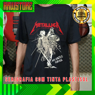 Camiseta de rock Metallica  And Justice for All - Metallica Skull Vikings