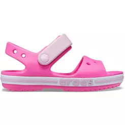 Sandália Crocs Bayaband Sandal T Electric Pink