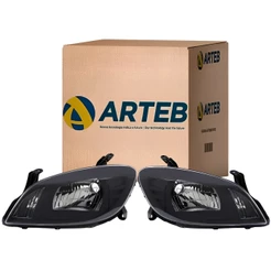 Par Farol Celta Prisma 2006-2012 Original Arteb Mascara Negra