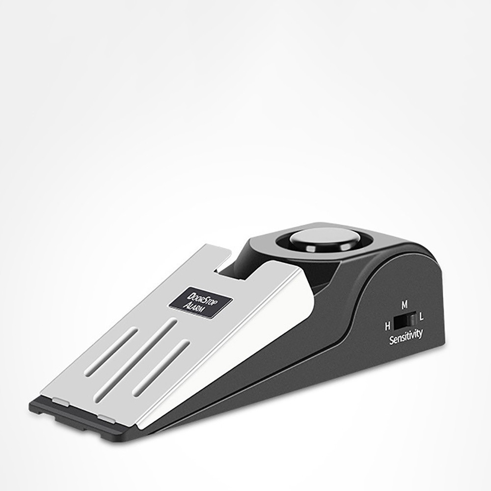 Porta De Casa Com Alarme De Parada De Portátil ​ Dispositivo De Segurança ABS + Metal Para Hotel De Viagem