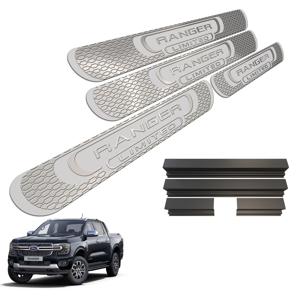 Soleira Ranger Limited 2024 até 2026 - Aço Inox Standard
