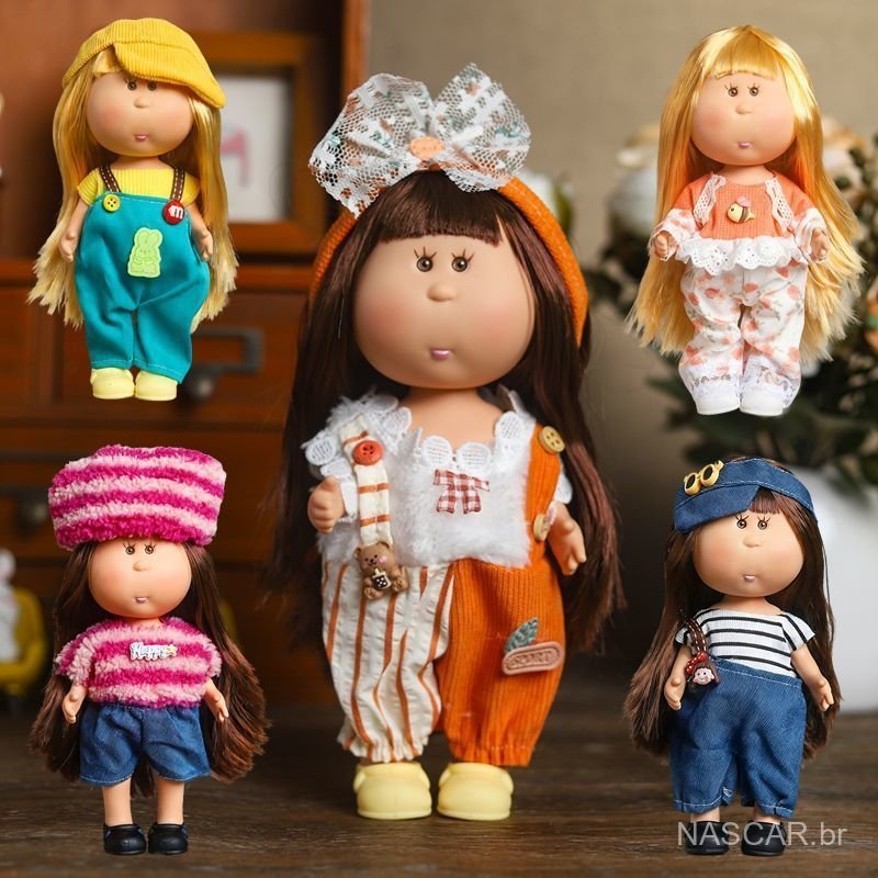 24cm Boneca de Batata Espanha Mia Roupas Acessórios + Sapatos, Acessórios de Boneca DIY, Brinquedo para Meninas