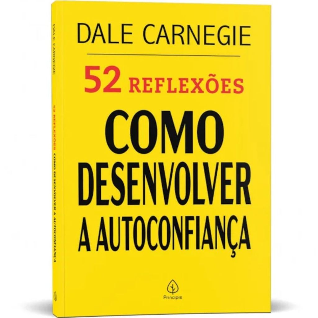 52 Reflexões Como desenvolver a autoconfiança | Dale Carnegie em Oferta na Shopee