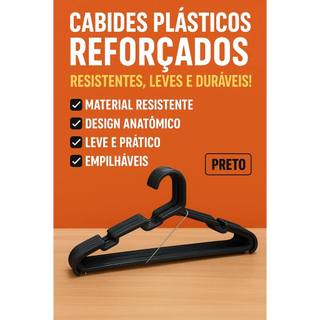 Kit Com 100 50 20 e 10 Cabides Reforçado Para Roupas Antideslizantes Calça Camisa Calça e Casacos Gravatas Cinto