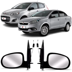 Par Retrovisor Grand Siena Palio 2012 2013 2014 2015 á 2021