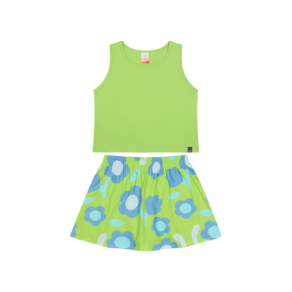 Conjunto Curto Menina Marisol em Oferta na Shopee