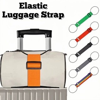 Alça De Bagagem Multifuncional Com Fivela Externa Para Fixação De Mochila De Mala