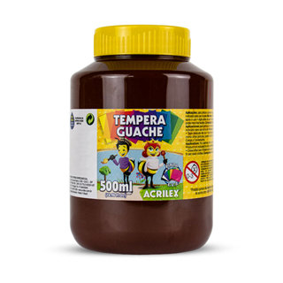 Tinta guache Marrom 500ml 531 Acrilex em Oferta na Shopee