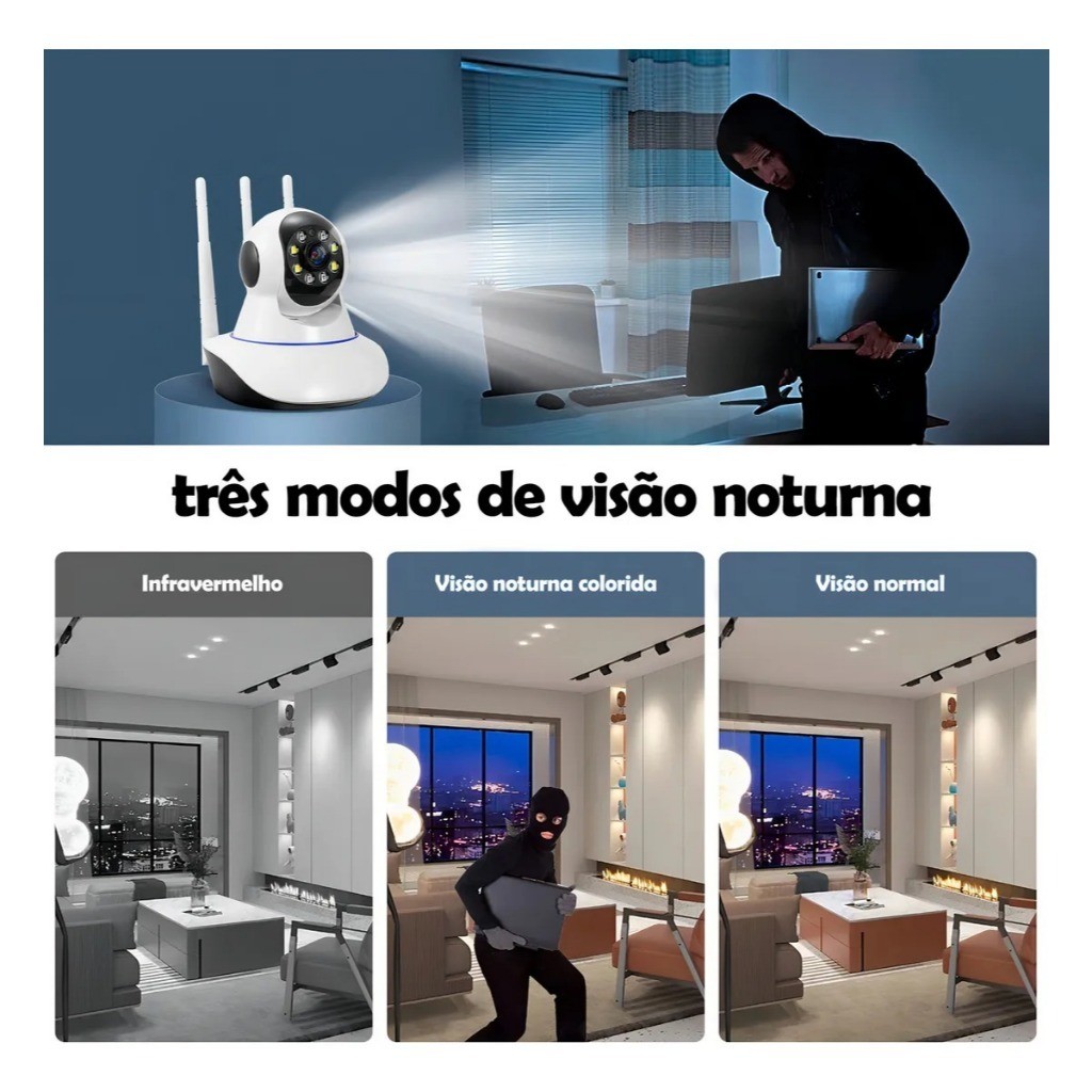 Câmera IP WiFi 3ª Geração — foto 6