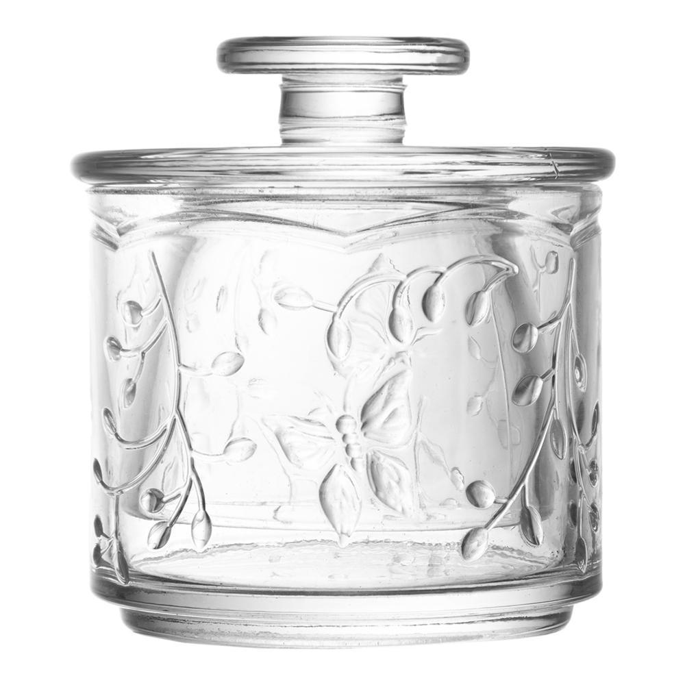 Manteigueira Francesa New Butterfly 9cm Cristal Lyor Porta Manteiga Mesa Café Cozinha Casa Decoração Presente Requintado