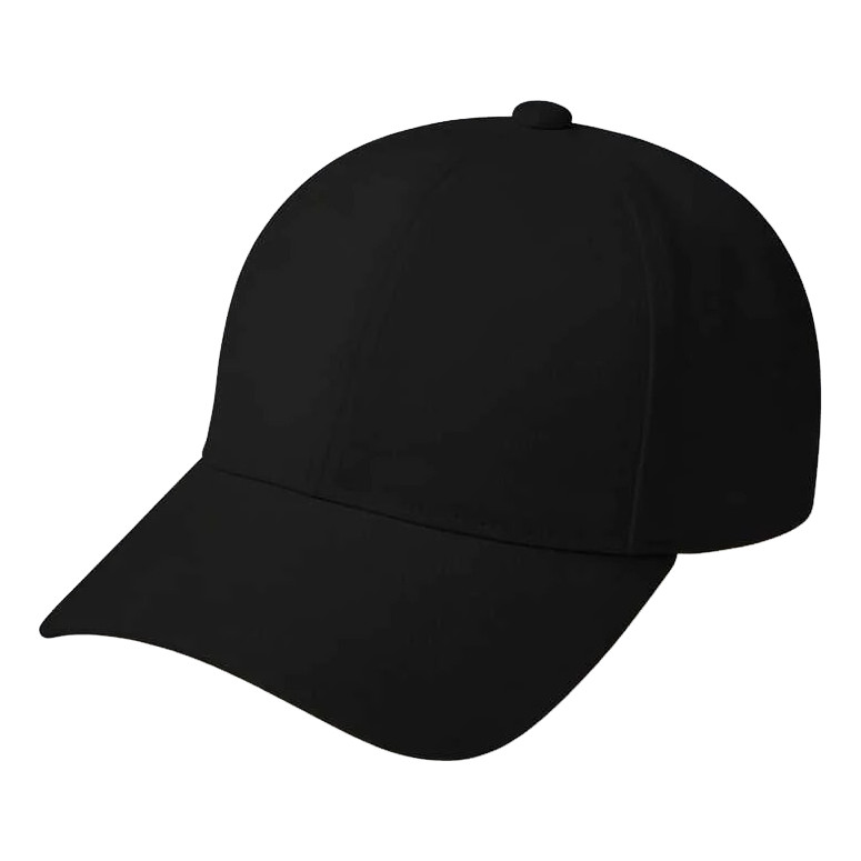 Boné Liso Básico Ajustável Preto Branco Aba Curva Unissex