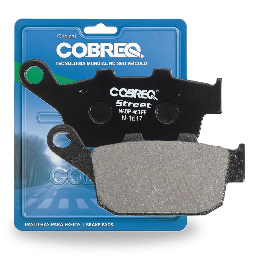 Pastilha de Freio Traseira Cb 500f / Cb 500x / Nc 750x Cobreq em Oferta na Shopee