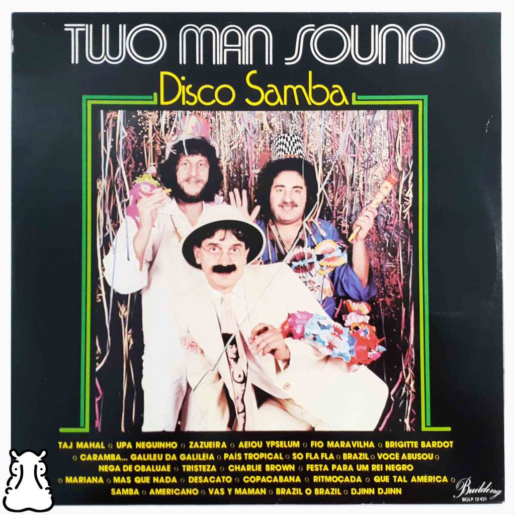 LP Two Man Sound - Disco Samba - Disco de Vinil 1978 - Hm