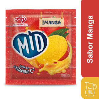 Kit Refresco em Pó MID® Sabor Manga Com 5 Unidades de 20g em Oferta na Shopee