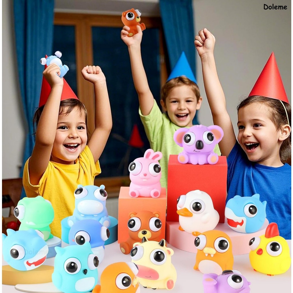 Brinquedo anti stress Brinquedo Sensorial Squishy Anti Stress Animal Olhos Saltados Engraçados Relaxar em Oferta na Shopee