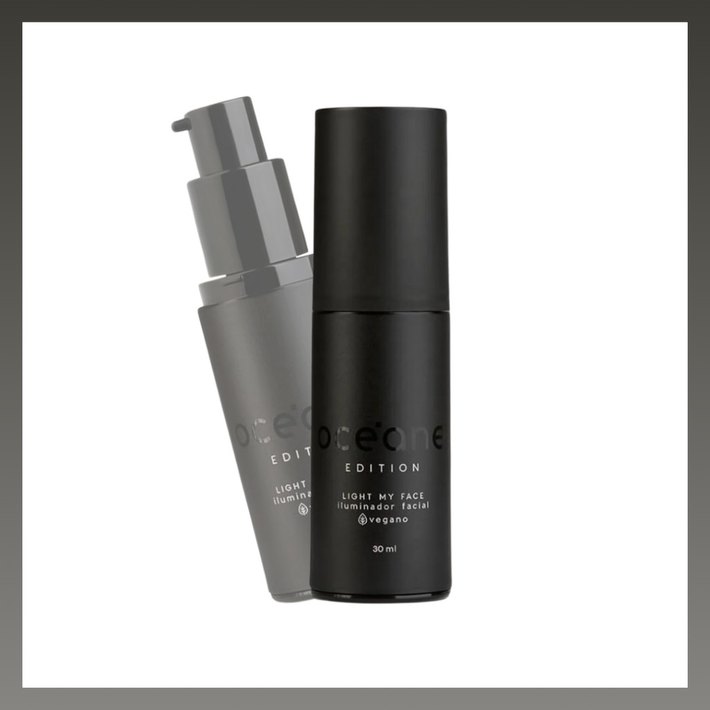 Iluminador Líquido Facial Glass Skin - Light My Face Oceane em Oferta na Shopee