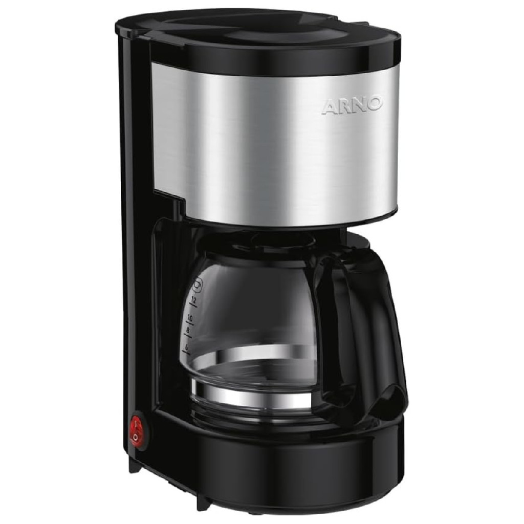 Cafeteira Arno Perfectta CFPI C/ Filtro Cor Inox/Preta