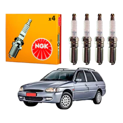 Jogo Velas Ngk Escort Sw 1.8 16v 1996 A 2002