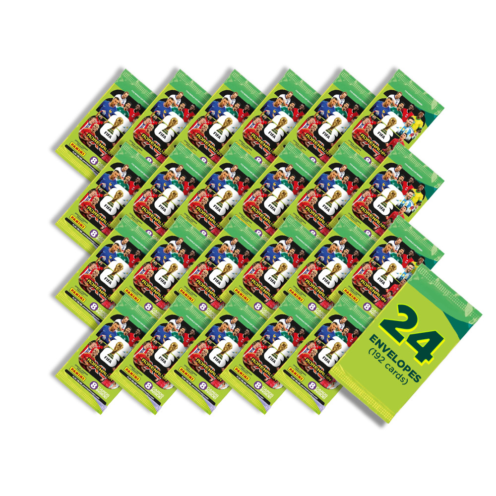 Cards Copa do Mundo 2026 - Contém 24 Envelopes (192 Cards) - Oficial Panini em Oferta na Shopee