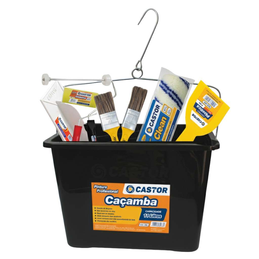 Kit de Pintura Balde/Caçamba Não Respinga: Faça Você Mesmo em Oferta na Shopee