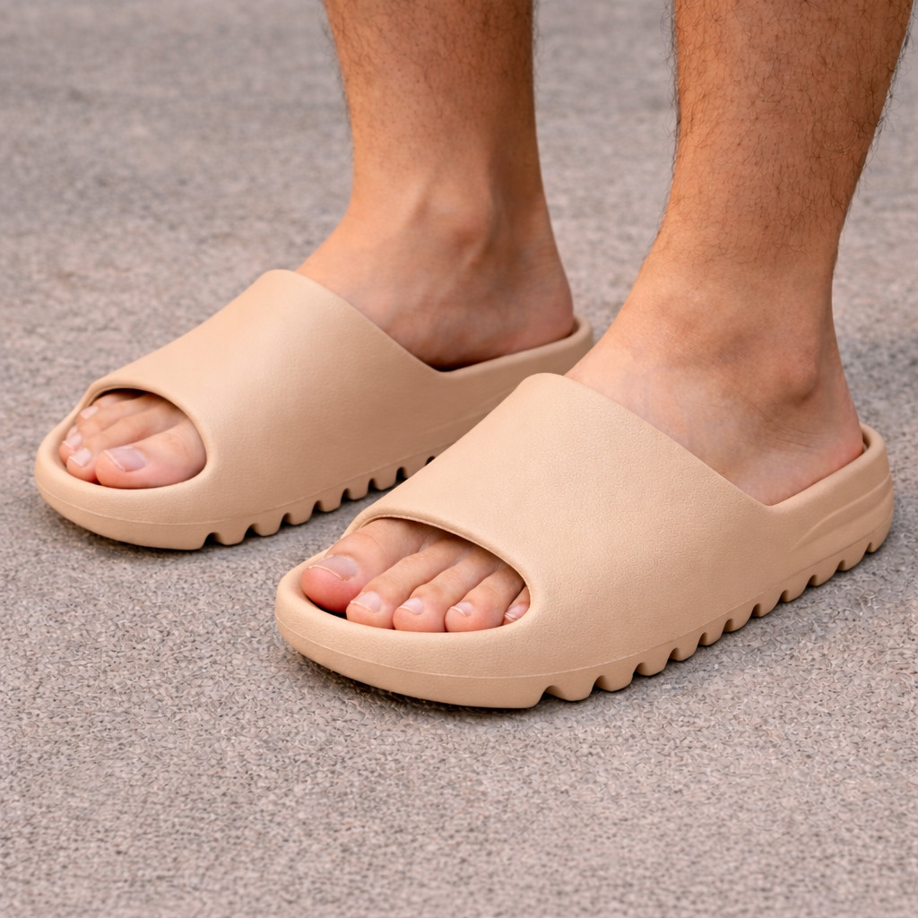 Chinelo Nuvem Slide YZ Tratorado Slide Super Leve Macio Flexível Qualidade 34 ao 45