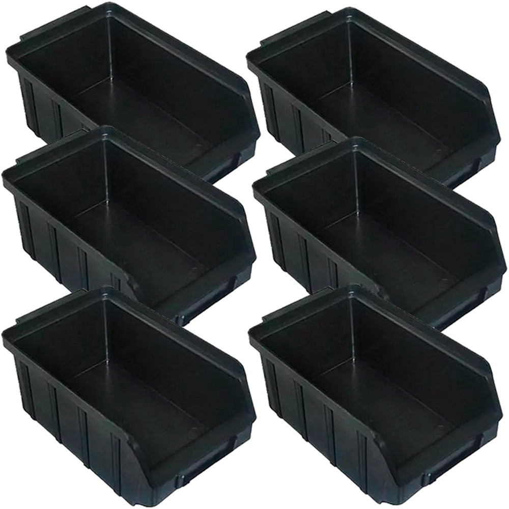 Kit 10 Gavetas plásticas para estante nº 5