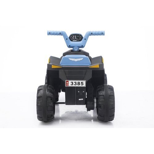 Quadriciclo Infantil Eletrico 6V Azul Veiculo Eletrico Bateria Recarregavel Diversao Segura Criancas