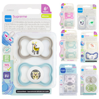 CHUPETA MAM DUPLA DE 0 A +6 em Oferta na Shopee