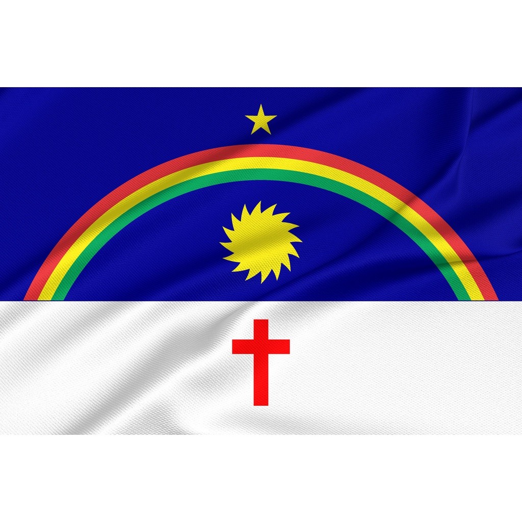 Bandeira Estado Pernambuco 145x85 Cm Poliéster Oxford Tecido