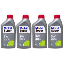 4 Litros Oleo Lubrificante Mobil Super 5w30 Sintético Api Sp