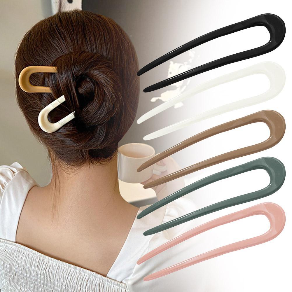Placa Hairpin Moda Volta Cabeça Bola De Cabelo Feminino Versátil P2m3 em Oferta na Shopee