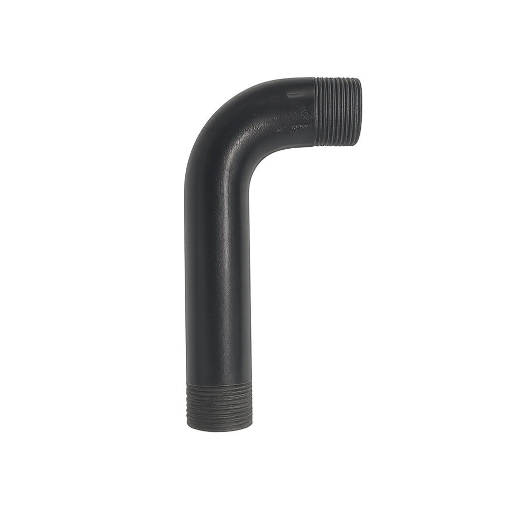 CURVA CACHIMBO PRETA ROSCAVEL 3/4 PARA INSTALACAO HIDRAULICA E CONEXAO DE TUBOS
