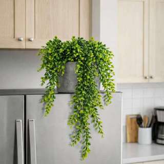 Kit 2 Pendente Buchinho Corrente 75 CM Planta Artificial em Oferta na Shopee