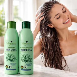 Kit Shampoo + Condicionador De Arruda Mata Piolho E Lêndeas